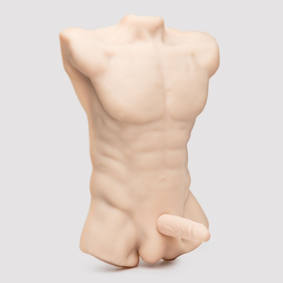 Фаллос с торсом SILEXD Apollo L 7"