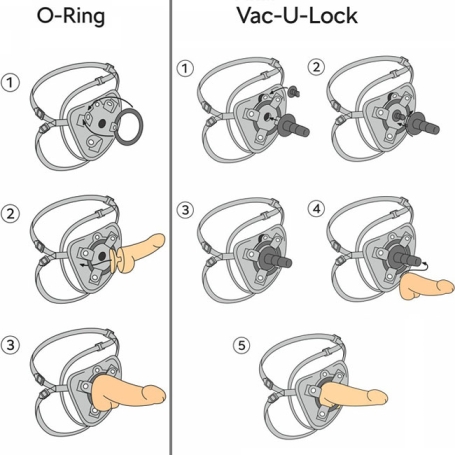 Универсальные трусики для страпона ToyFa Dylan