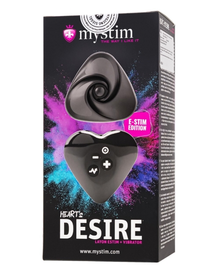 Вибратор с электростимуляцией Mystim Hearts Desire